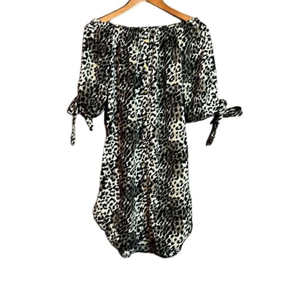 3 for $30! M.P.H collection cheetah print dress with pockets - Picture 1 of 9